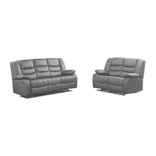Roma Leather Recliner Sofa With Cupholders