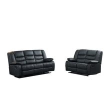 Roma Leather Recliner Sofa With Cupholders